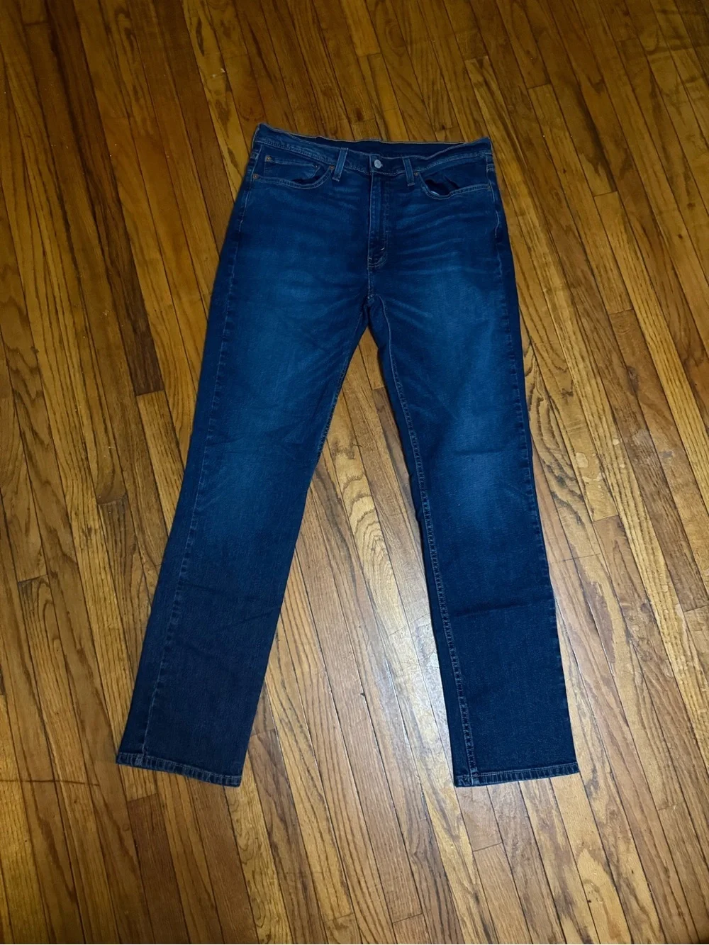 Levi’s 514 Straight Fit Jeans Men’s W36 L34 Dark Wash Classic Denim EUC